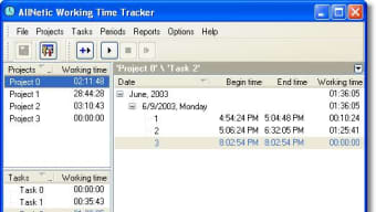 AllNetic Working Time Tracker
