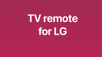 LG TV Remote Control Smart TVs