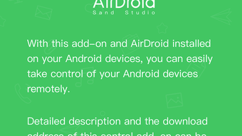 AirDroid Control Add-on