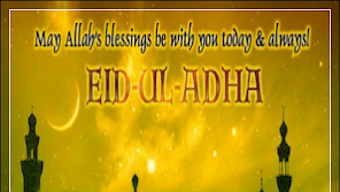 Eid Al-Adha Mubarak Wishes Car