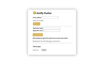 Gotify Pusher