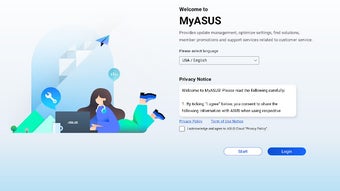 MyASUS for Chromebook Extension