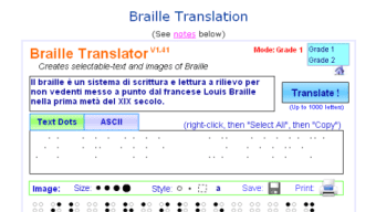 Braille Translator