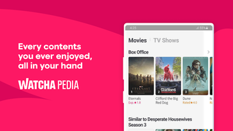 WATCHA PEDIA -Movie  TV guide