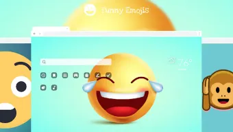 Funny Emoji HD Wallpapers New Tab Theme