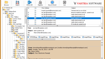 Vartika OLM to PST Converter Software