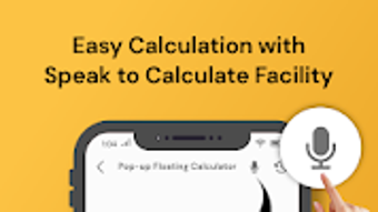 Pop-up Floating Calculator