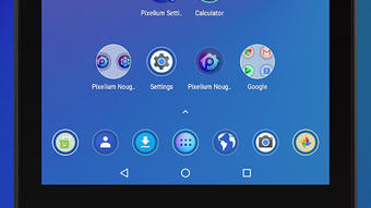 Pixelium Nougat Launcher 7 - FREE & NO ADS