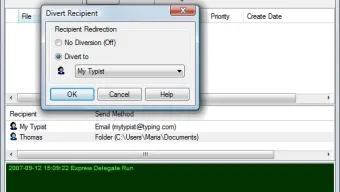Express Delegate Dictation File Manager