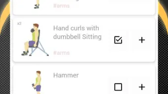 Home workouts with dumbbells
