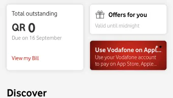 My Vodafone Qatar