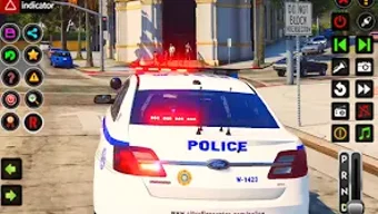 Police Car Games 3D Simulator