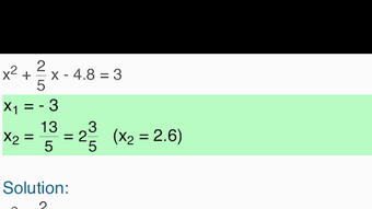 Equation Solver