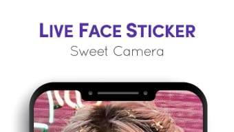 Live Face Sticker Sweet Camera