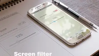 Screen Filter: blue light off