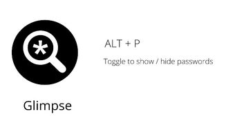 Glimpse: Toggle Password with Shortcut Keys