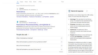 Gemini AI in Google Search