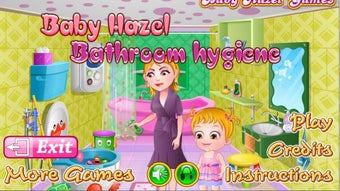 Baby Hazel Bathroom Hygiene