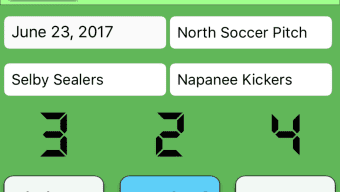 Soccer and Football Score Tap