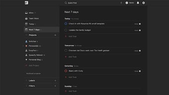 Todoist New Tab