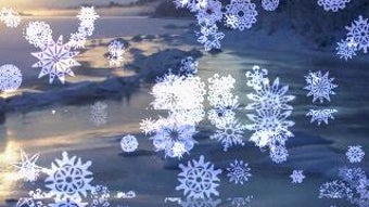 Snowing Snowflakes Live Wallpaper