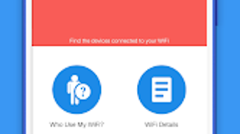 Who uses My WiFi: WiFi scanner