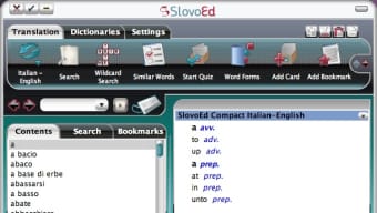 Diccionario parlante SlovoEd Compact inglés-italiano