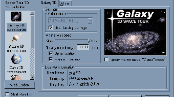 Galaxy 3D Space Tour
