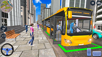 Metro Bus Taxi Driving Games