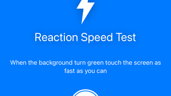 Reaction Test Speed and Age