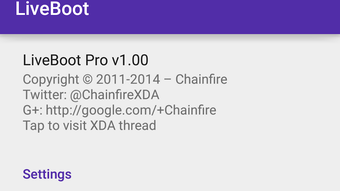 root LiveBoot