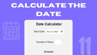 Date Calculator