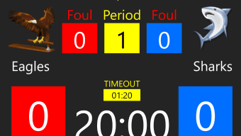 Eguasoft Futsal Scoreboard