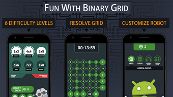 Binary Grid - Math game