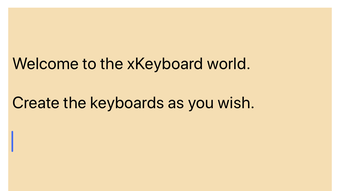 xKeyboard - Custom Keyboard