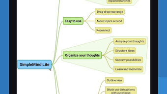 SimpleMind Free mind mapping