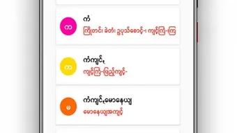 PaOh Myanmar Dictionary