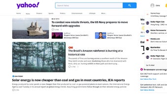 Yahoo Lite - News Mail Sports