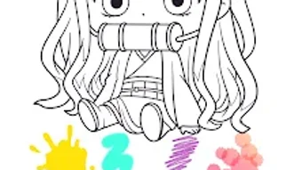 Chibi Doll Coloring Games