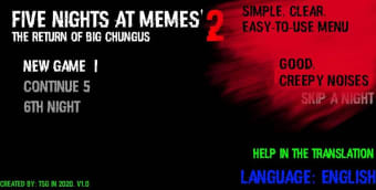 Five Nights at Memes 2: The return of Big Chungus