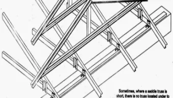 Lightweight steel roof truss design