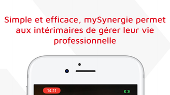 mySynergie  Intérimaires