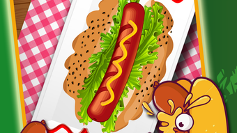 Hotdog Maker- Free fast food games for kidsgirls  boys