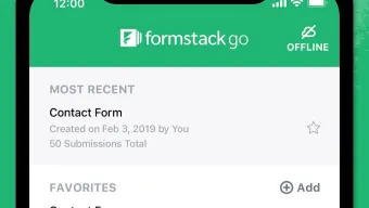 Formstack Go - Offline Forms