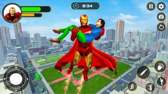 Flying Iron Hero Rescue