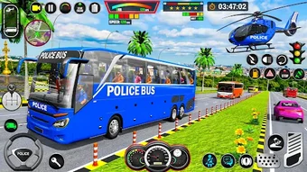 Police Bus Simulator Games