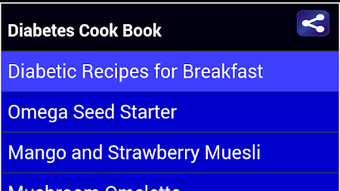 Diabetes cookbook