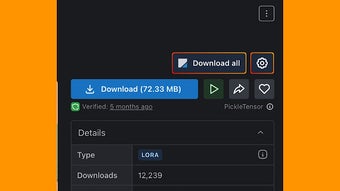 Civit model downloader