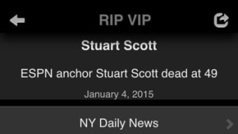 RIP VIP: The Death Alert App.