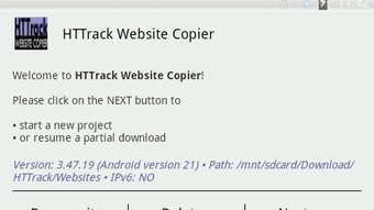 HTTrack Website Copier